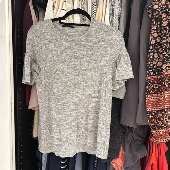 J Crew flutter sleeve sweater - Picture 4 of 8